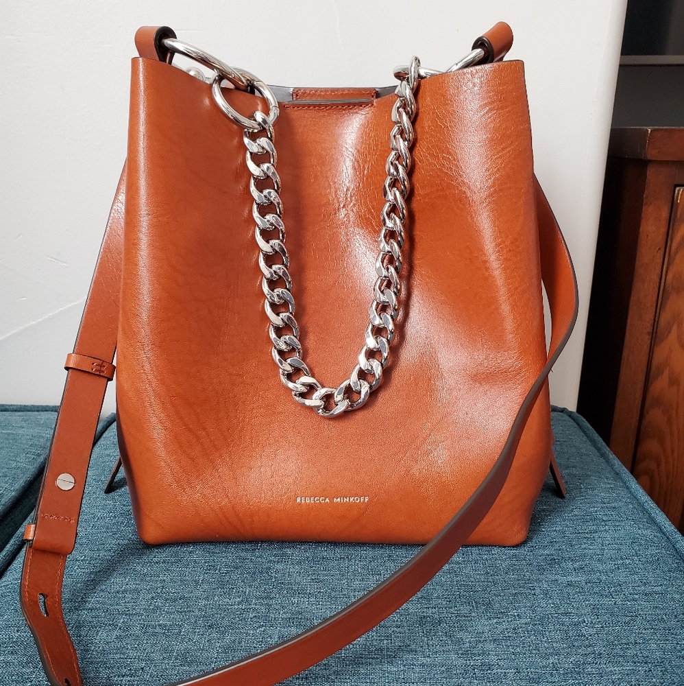 Rebecca Minkoff convertable bucket bag